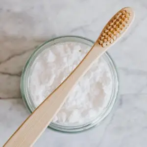 Baking soda for tooth whitening